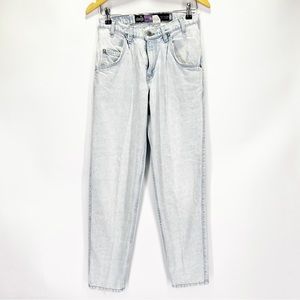 90s Levi’s Silver Tag Baggy Distressed Light Wash Jeans Taper Ankle High Rise